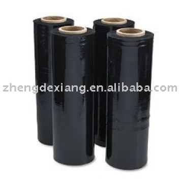 Black color stretch film/,PE Stretch film for palette wrapping